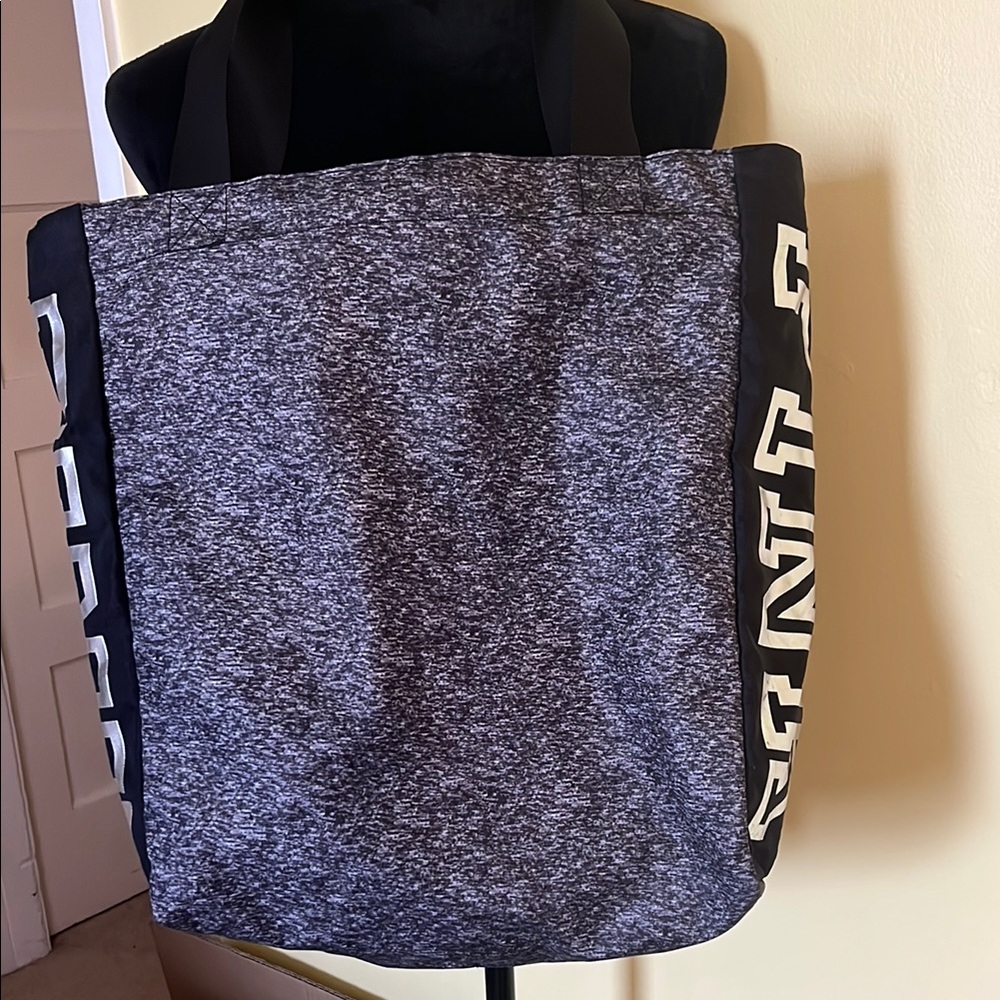 PINK Victoria's Secret Gray Tote Bag - Picture 2 of 6